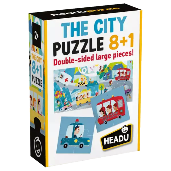 Headu - Puzzle 8 + 1 City 