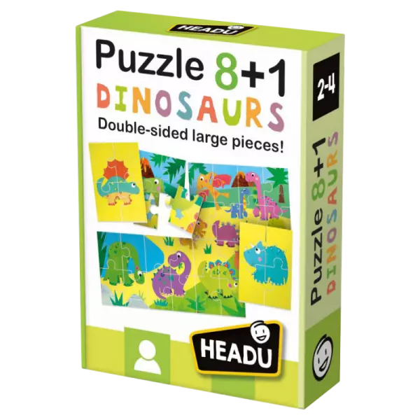 Headu - Puzzle 8 + 1 Dinosaurs