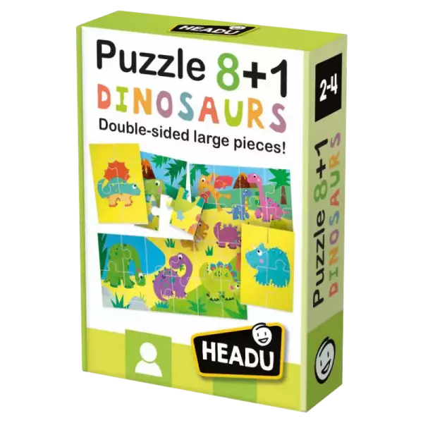 Headu - Puzzle 8 + 1 Dinosaurs