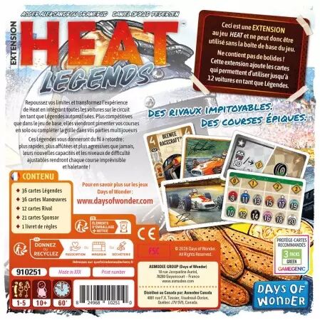 Heat - Extension : Legends