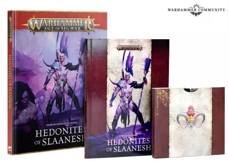 Hedonites of  Slaanesh : Hedonites of  Slaanesh : Tome de Bataille (Fran&ccedil;ais) 2026 - Warhammer Age of Sigmar - Games Workshop