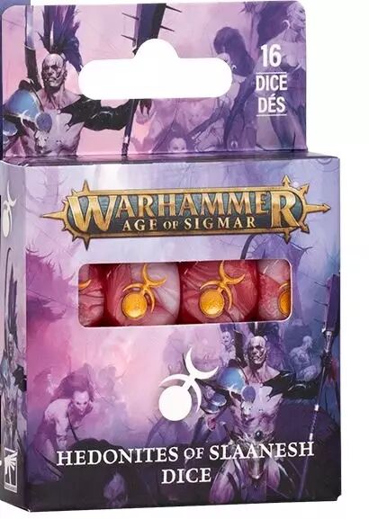 Hedonites of  Slaanesh : Set de d�s  - Warhammer Age of Sigmar - Games Workshop