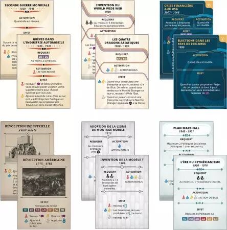 Hegemony : Événements historiques (Extension)- Don\'t Panic Games