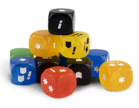 HexaDome Legends - Frost Dice Set - Corvus Belli