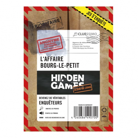 Hidden Games - L\'Affaire Bourg-le-petit
