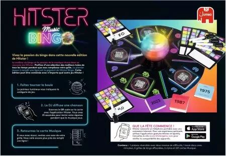 Hitster Bingo - Dujardin