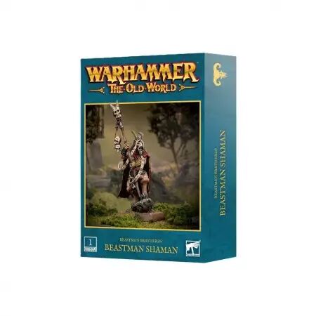 Hommes Bêtes (Beastmen Brayherds) : Beastman Shaman - Warhammer The Old World