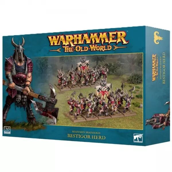 Hommes B�tes (Beastmen Brayherds) : Bestigor Herd - Warhammer The Old World