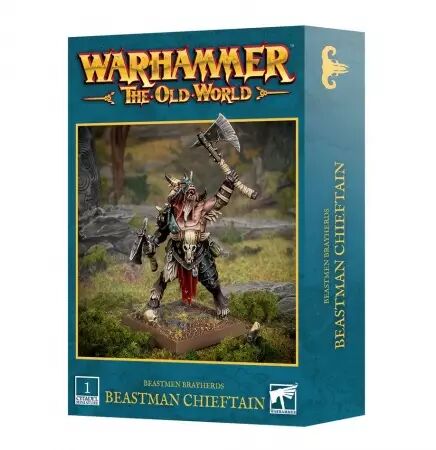 Hommes Bêtes (Beastmen Brayherds) : Chef Homme-bête (Beastman Chieftain) - Warhammer The Old World