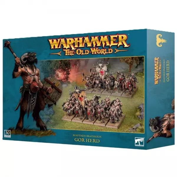 Hommes B�tes (Beastmen Brayherds) : Gor Herd - Warhammer The Old World