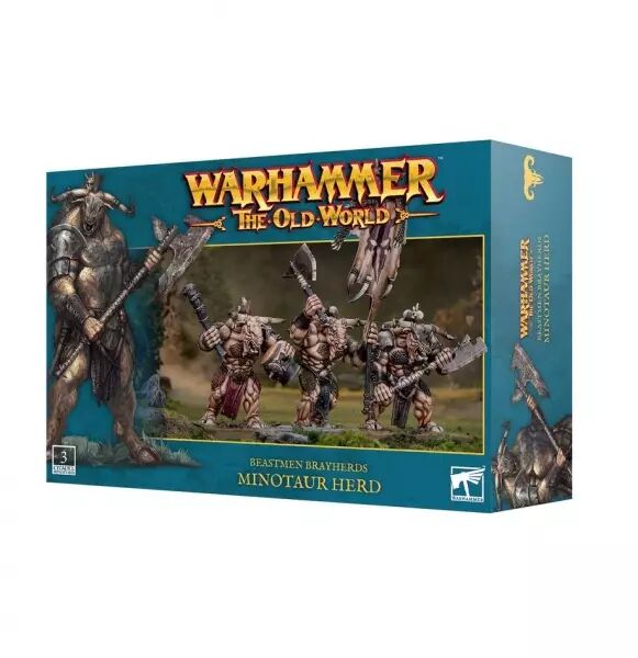 Hommes B�tes (Beastmen Brayherds) : Minotaur Herd - Warhammer The Old World