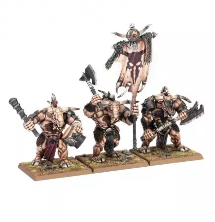 Hommes Bêtes (Beastmen Brayherds) : Minotaur Herd - Warhammer The Old World