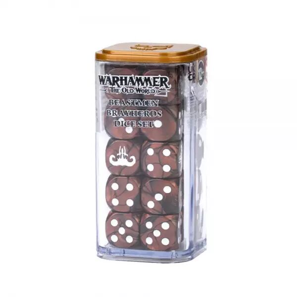 Hommes B�tes (Beastmen Brayherds) : Set de d�s - Warhammer The Old World
