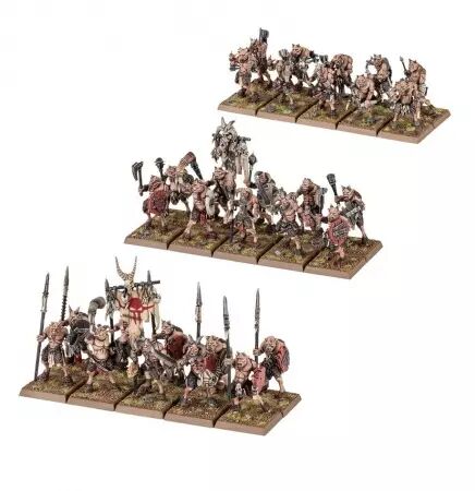 Hommes Bêtes (Beastmen Brayherds) : Ungor Herd - Warhammer The Old World