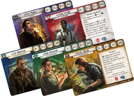 Horreur à Arkham JCE : Civilisation Oubliée (Investigateurs)