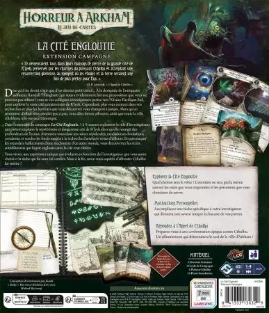 Horreur à Arkham JCE : La Cité Engloutie - Extension Campagne