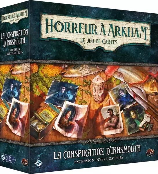Horreur � Arkham JCE : La Conspiration d�Innsmouth - Ext Investigateurs