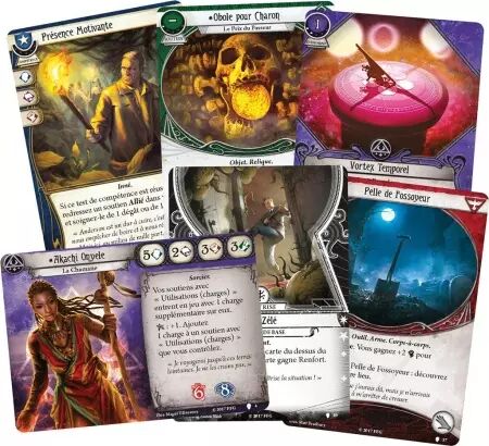 Horreur à Arkham JCE : La Route de Carcosa - Ext Investigateurs