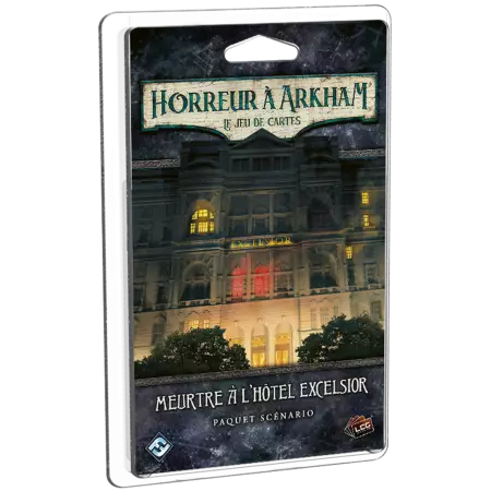 Horreur à Arkham JCE : Meurtre à lHôtel Excelsior Pack Scénario
