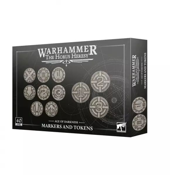 Horus Heresy  - Marqueurs et Pions de l\'�ge des T�n�bres - Warhammer 30k