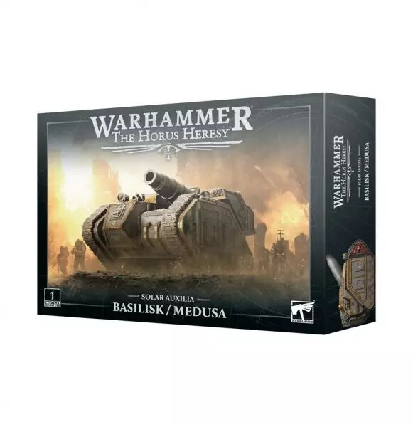 Horus Heresy - Solar Auxilia: Basilisk/Medusa - Warhammer 30k