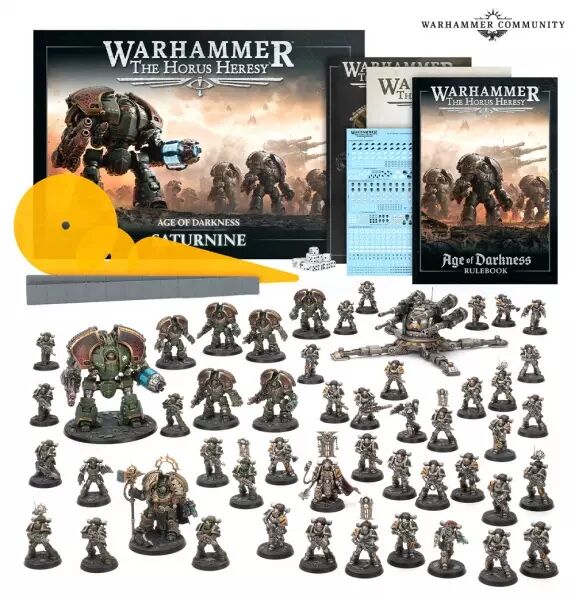 Horus Heresy: Age Of Darkness Saturnine (English) - Warhammer 30k