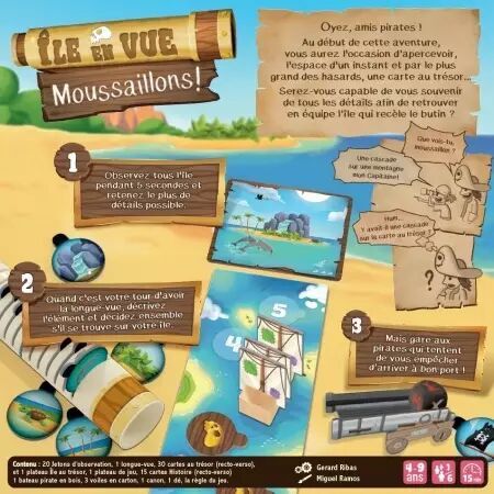  &Icirc;le en Vue : Moussaillons ! - Gerard Ribas - Gigamic