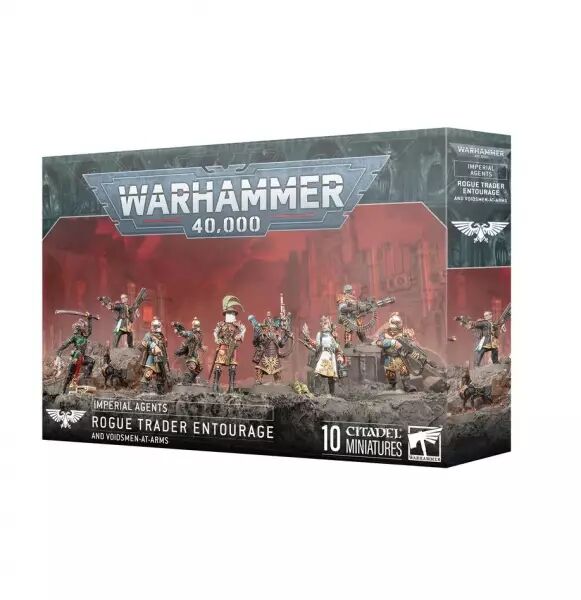 Imperial Agents: Entourage de Libre Marchand et Cosmomarins d�Armes - Warhammer 40k - Games Workshop