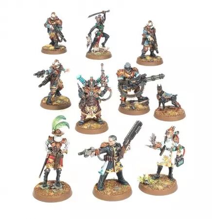 Imperial Agents: Entourage de Libre Marchand et Cosmomarins dArmes - Warhammer 40k - Games Workshop