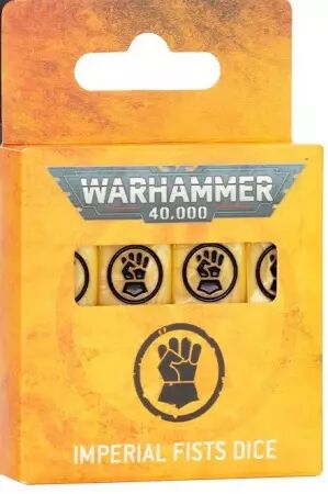 Imperial Fists : Set de dés - Warhammer 40k - Games Workshop