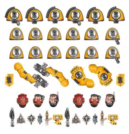 Imperial Fists: Améliorations Et Décalcomanies Primaris  - Warhammer 40k - Games Workshop