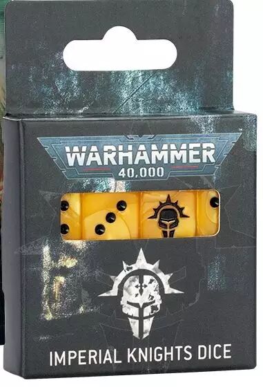 Imperial Knight : Set de d�s - Warhammer 40k - Games Workshop