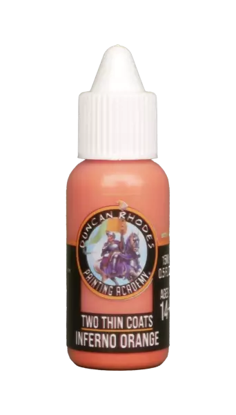 Inferno Orange - Highlight - Two Thin Coats