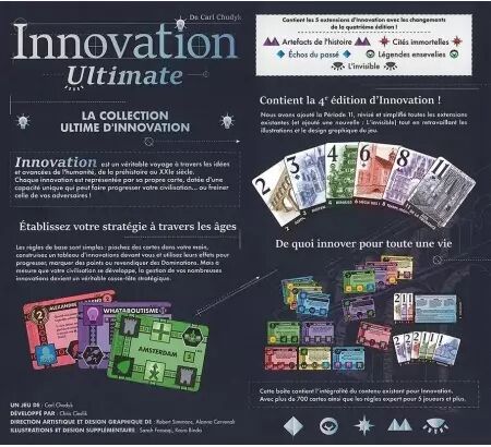 Innovation Ultimate (Fran&ccedil;ais) - Carl Chudyk - Matagot