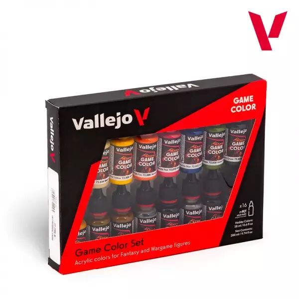 Introduction Color Set (16) - Game Color - Vallejo