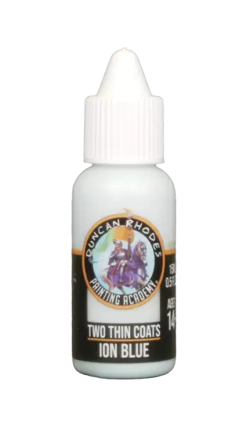 Ion Blue - Bright - Two Thin Coats