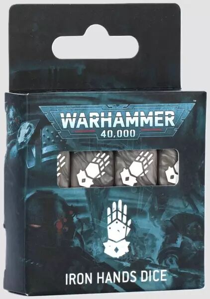 Iron Hands : Set de d�s - Warhammer 40k - Games Workshop