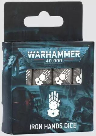 Iron Hands : Set de dés - Warhammer 40k - Games Workshop