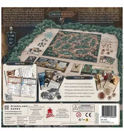 Ironwood - Maël Brunet et Julien Chaput - Super Meeple