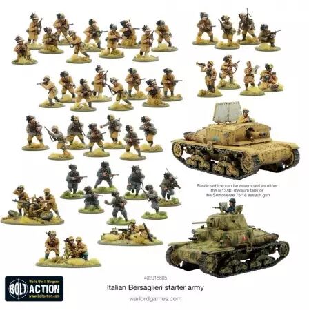 Italian Bersaglieri Starter Army - Bolt Action