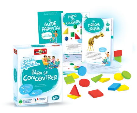 J\'aide mon enfant à Bien se concentrer
