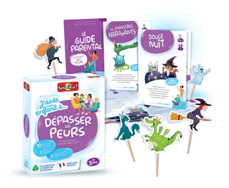 J\'aide mon enfant à Dépasser ses peurs