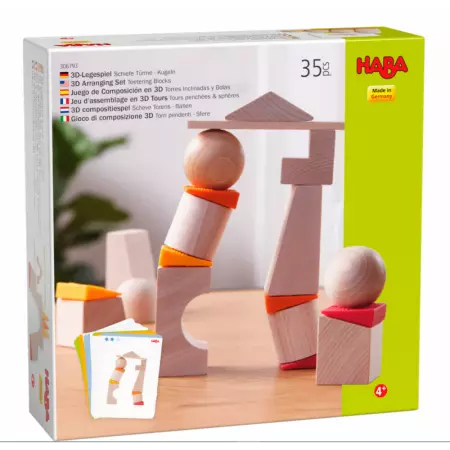 Jeu d\'assemblage en 3D Ça penche