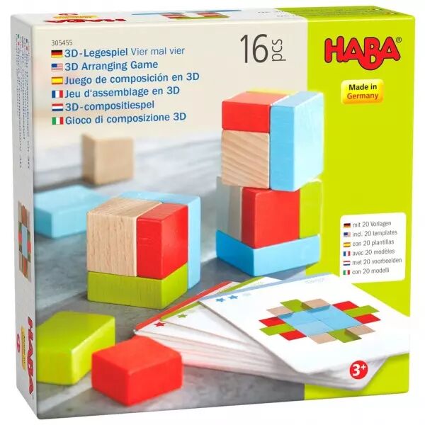 Jeu d\'assemblage en 3D Quatre fois quatre
