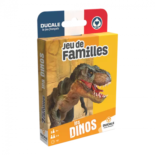 Jeu de 7 Familles - Les Dinos