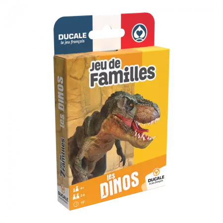 Jeu de 7 Familles - Les Dinos