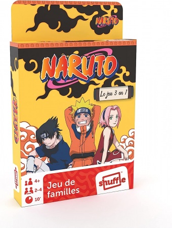 Jeu de 7 Familles 3 en 1 - Naruto