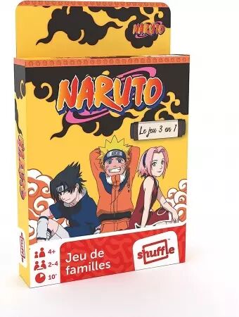 Jeu de 7 Familles 3 en 1 - Naruto