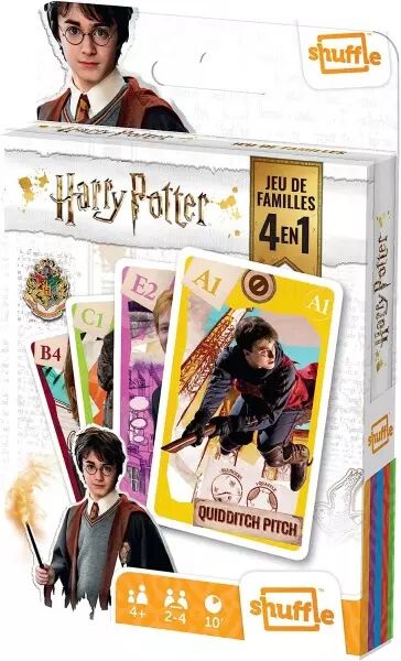 Jeu de Famille 4 en 1 - Harry Potter