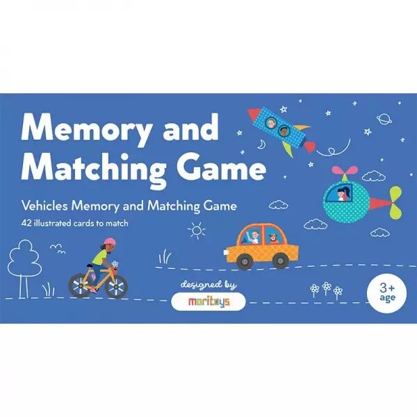 Jeu de M�moire et de Paires : V�hicules - Moritoys